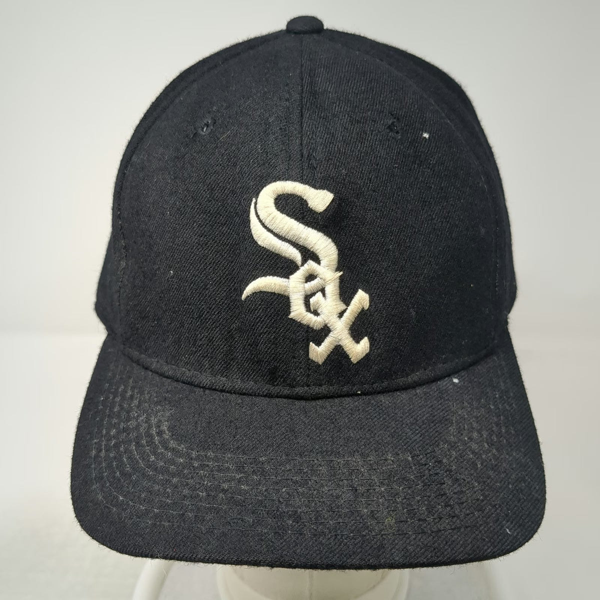 Chicago White Sox MLB Sports Specialties Baseball Cap Black 7 1/2 Hat Wool Pro