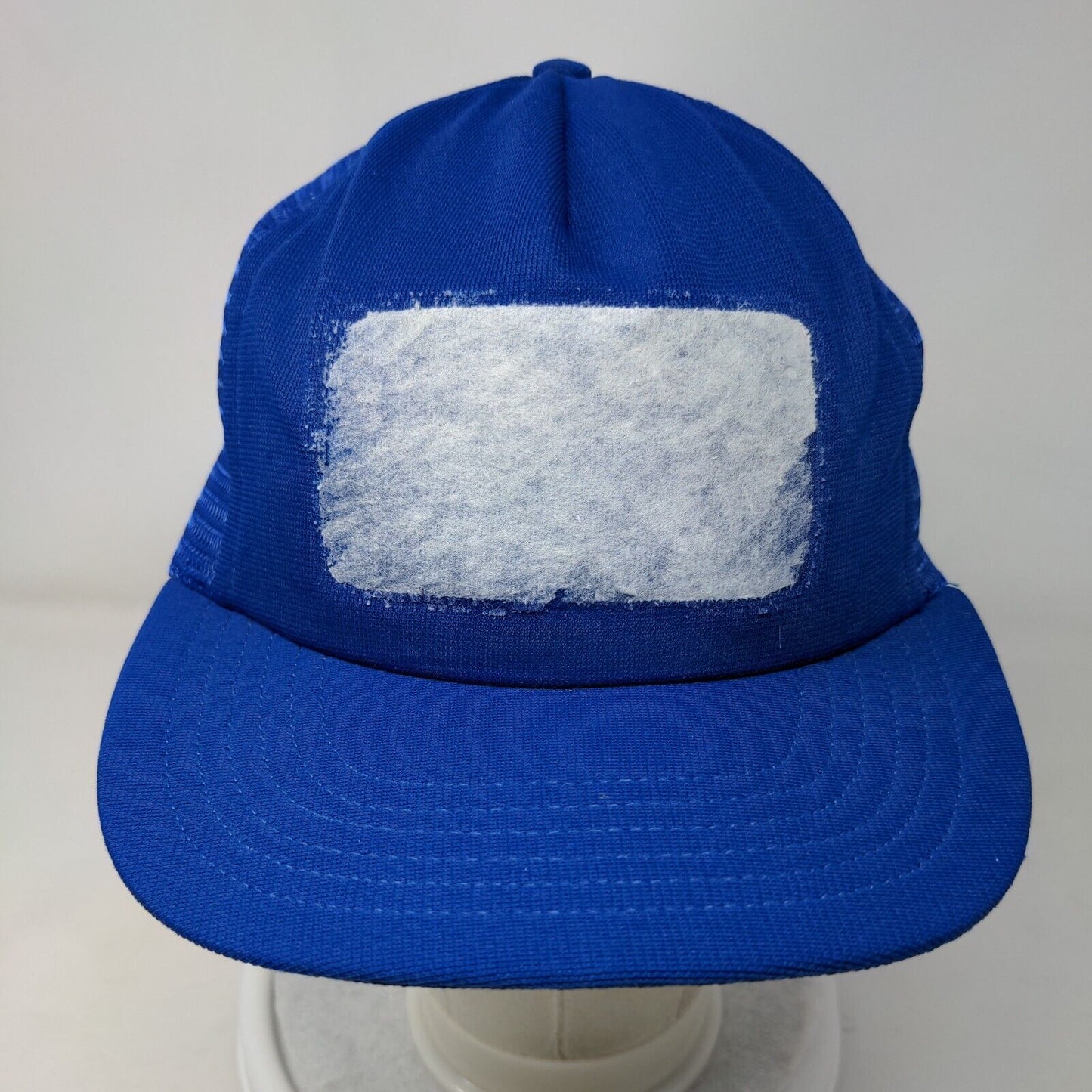 Rising Star Cap Co. Snapback Trucker Hat Blue Large Adjustable Mesh Back