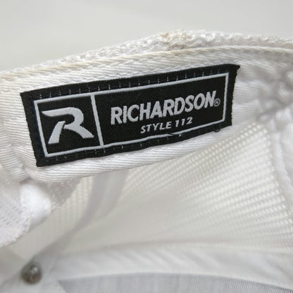 Richardson Black One Size Trucker Hat Mesh Snapback Challenge Course Logo Hat