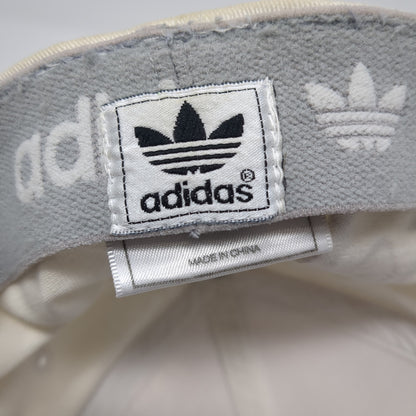 Adidas Fitted Baseball Cap White XL A-Flex Lightweight Embroidered 6 Panel