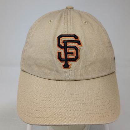 San Francisco Giants MLB '47 Brand Baseball Cap Beige One Size Strapback Cotton