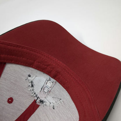 Port Authority Baseball Cap Red Black One Size Rusty Lantern Diner Ucon ID Hat