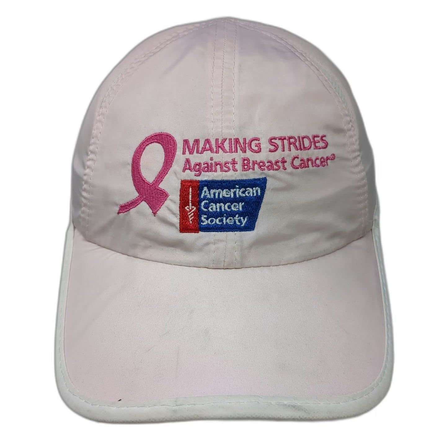 HIT WEAR Pink One Size Baseball Cap Hat American Cancer Society Making Strides