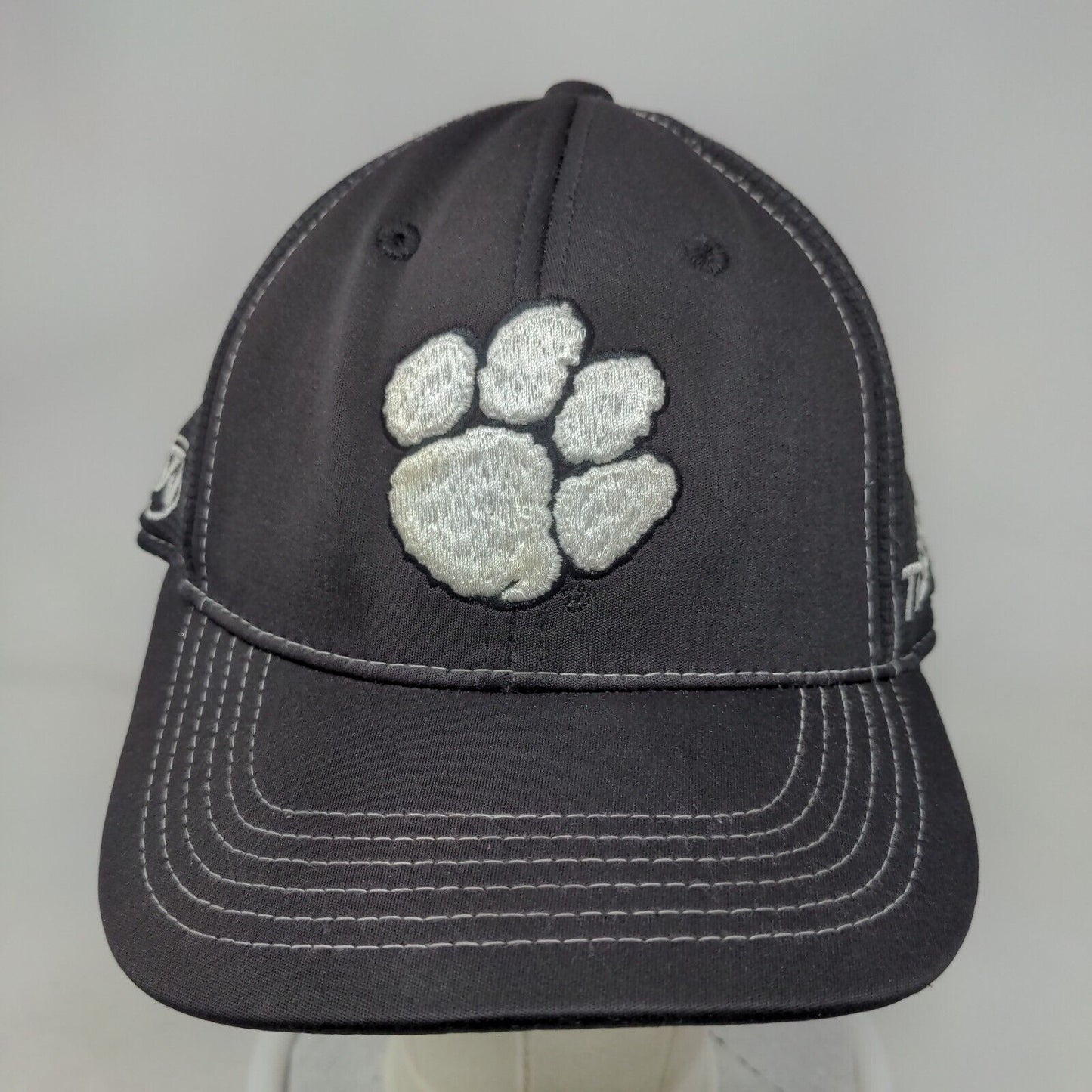 Clemson Tigers Fitted Hat Black OSFA Embroidered Logo Top of the World NCAA