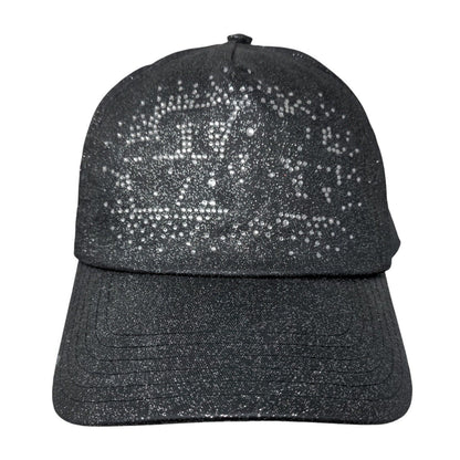 Star Wars Bling Strapback Hat Gray Adult 59cm Adjustable Disney Parks