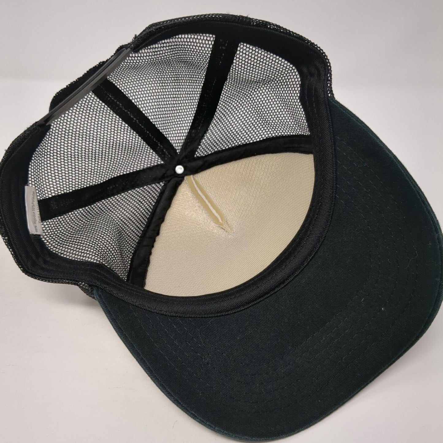 Boise OG Snapback Mesh Back Trucker Hat Black One Size Adjustable