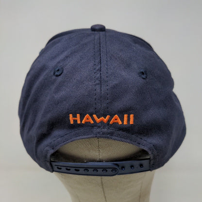 Surfware Hawaiian Classics Men's Snapback Hat Blue OSFA Embroidered Fish Logo