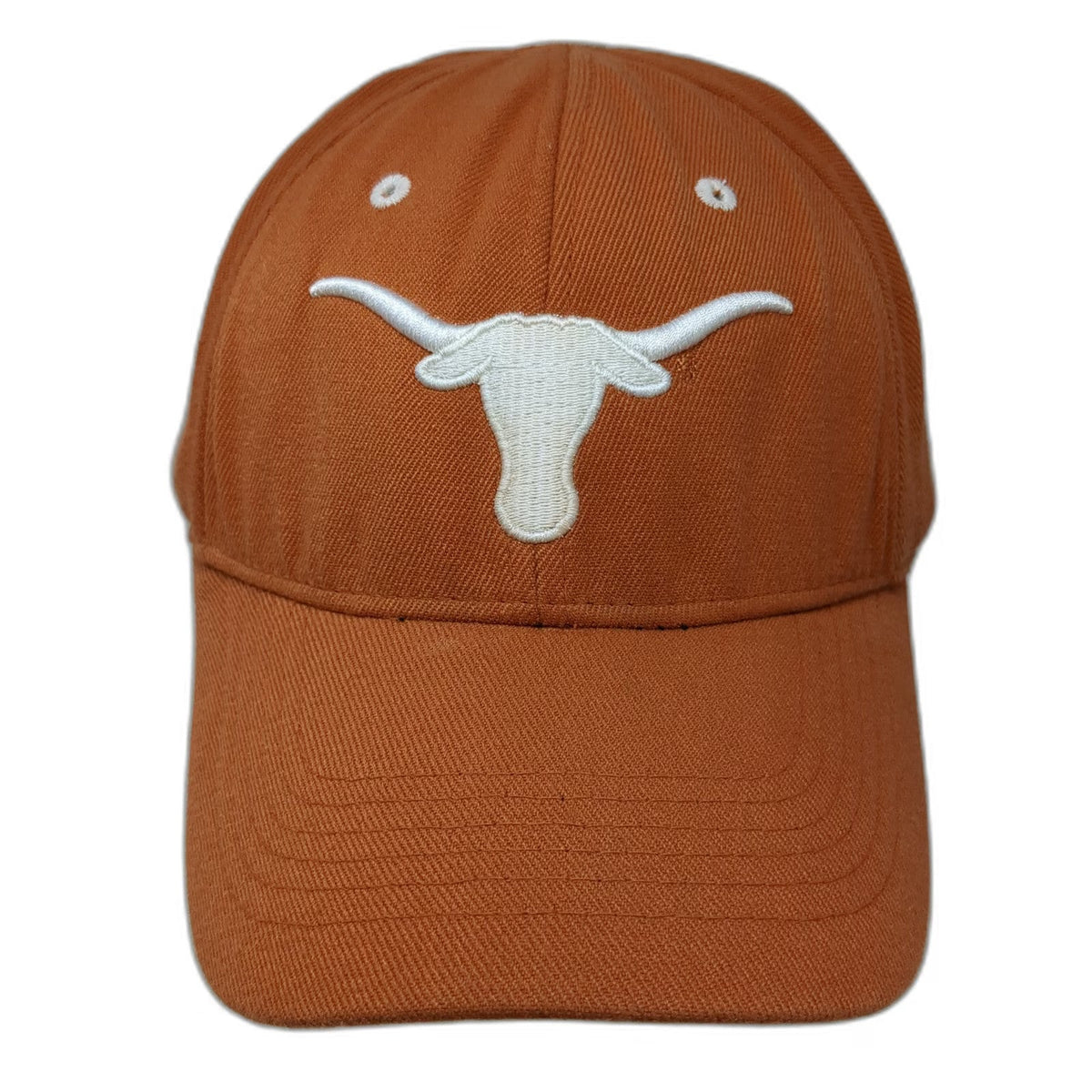 Texas Longhorns NCAA Top of the World Cap Brown One Size Stretch Fit Hat Logo