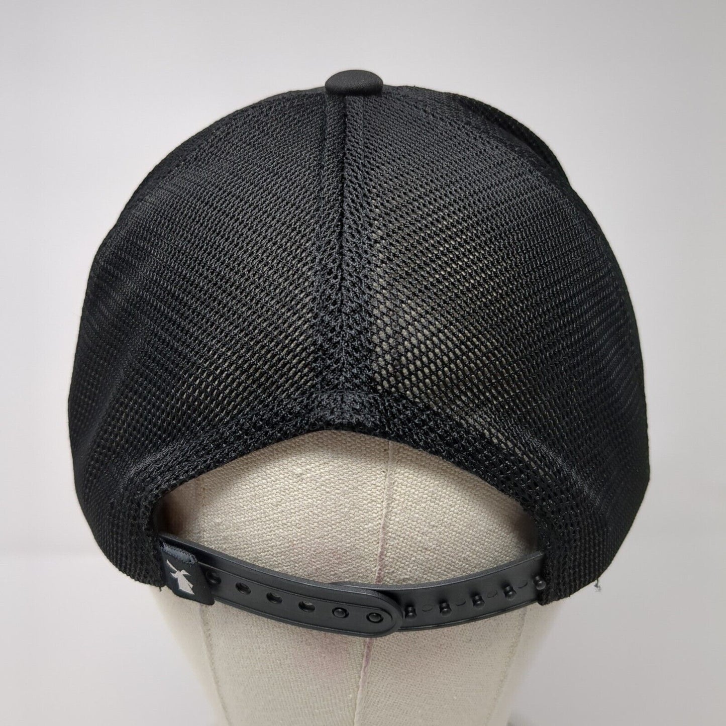 Drink More Coffee Snapack Rope Trucker Hat Black One Size Mesh Back