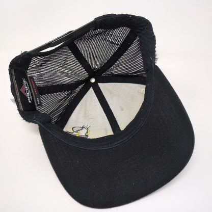 Idaho Eclipse Aug. 2017 Snapback Trucker Hat Black One Size Mesh Back
