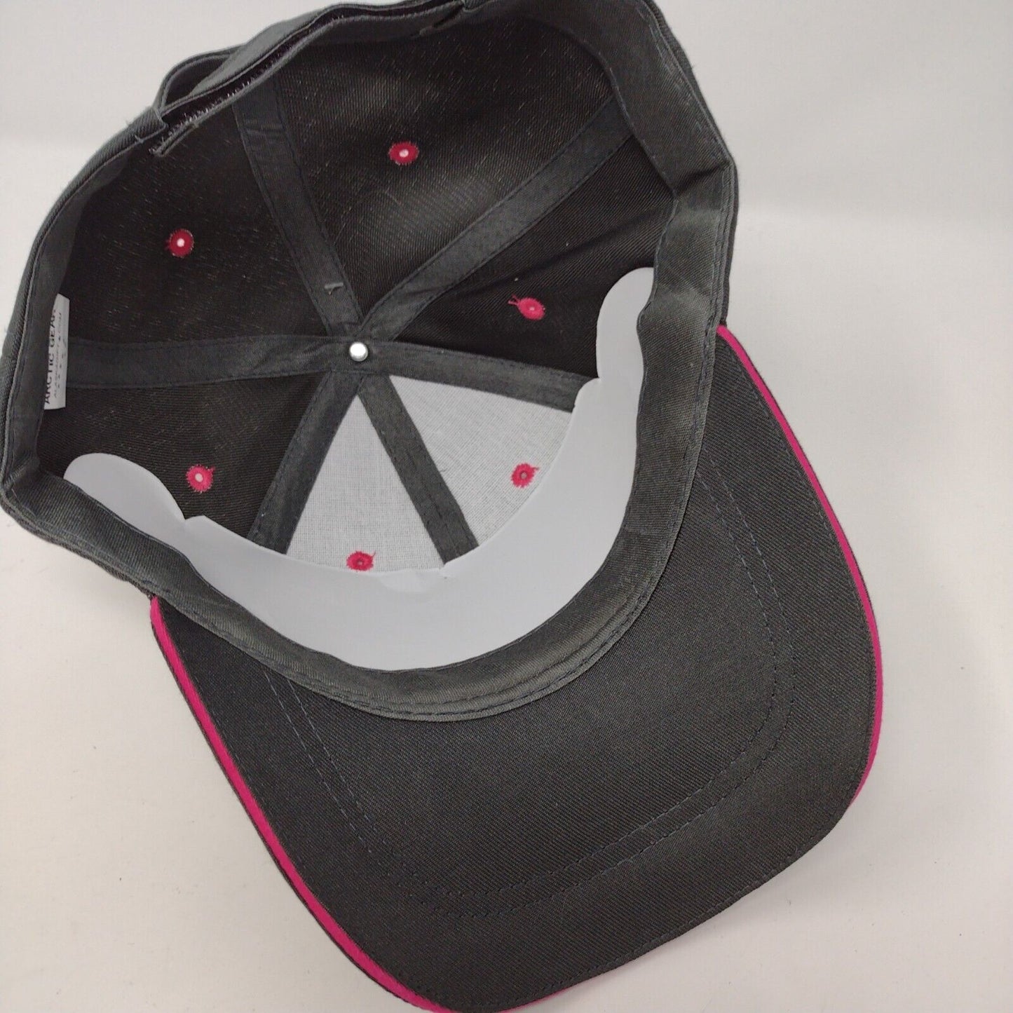 Alaska Strapback Hat Gray OSFA Adjustable Embroidered W/Tags Arctic Gear