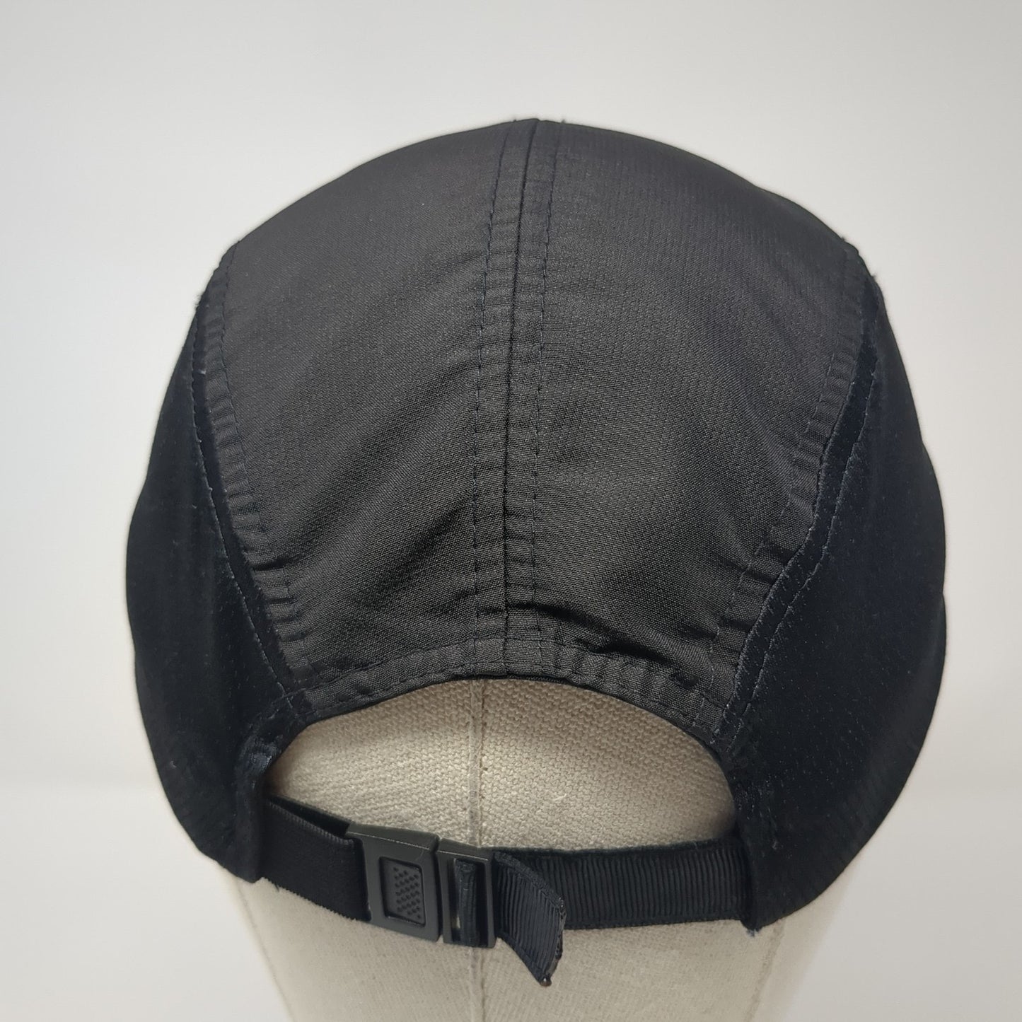IRONMAN 70.3 Coeur d'Alene Slideback 5 Panel Hat Black One Size Boco Gear