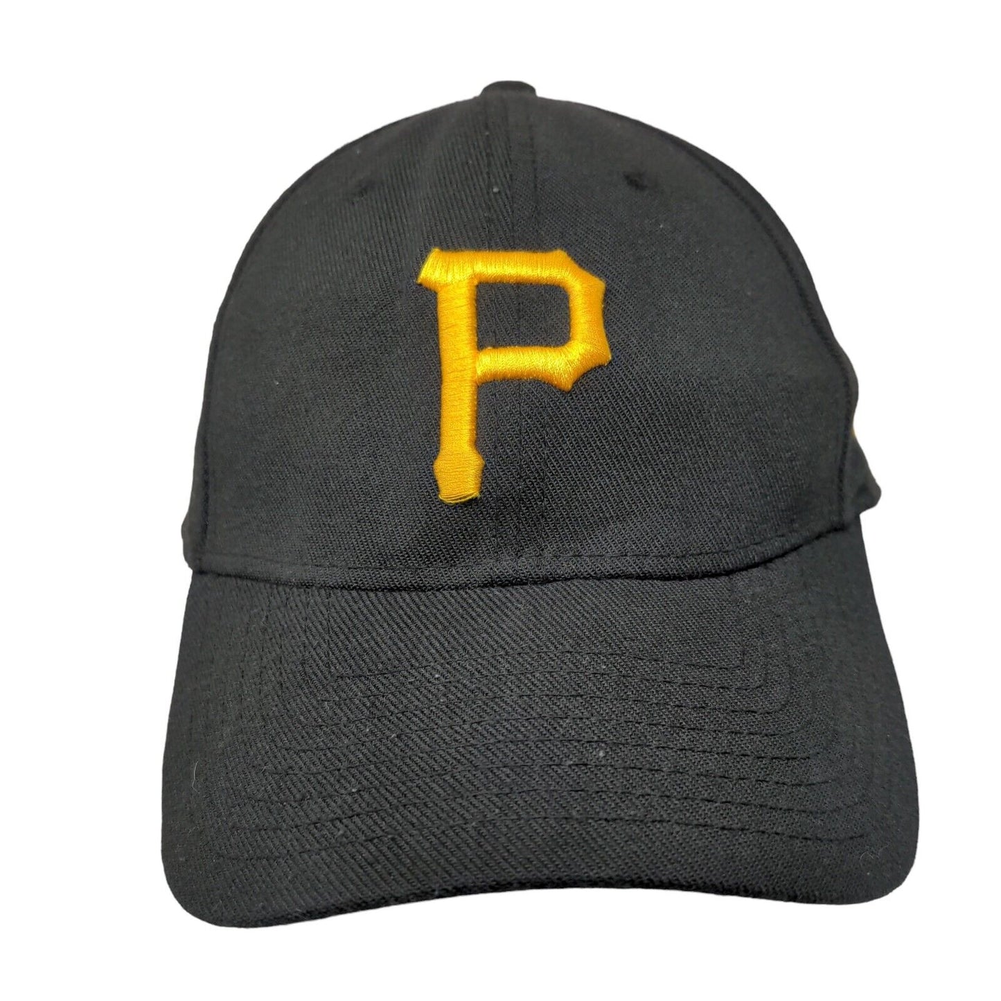 Pittsburgh Pirates Fitted Hat Black Size L/XL Embroidered MLB New Era 39Thirty