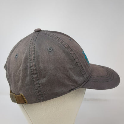 Ace USA Baseball Cap Gray One Size Yellowstone National Park Moose Blue Logo Hat