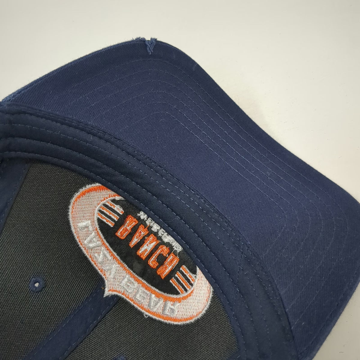 OTTO Baseball Cap Blue One Size Strapback Lazy Bear Ranch Weiser Idaho Logo Hat