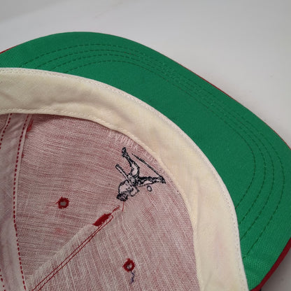 Cali-Fame 5 Panel Red Hat One Size Danny Thompson Memorial Baseball Rope Cap