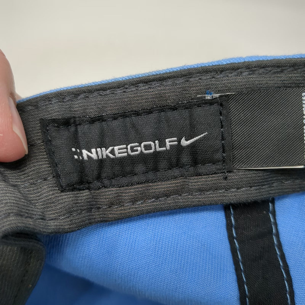 Nike Baseball Cap Blue One Size Mitchell Spearman Golf Swoosh Strapback Hat