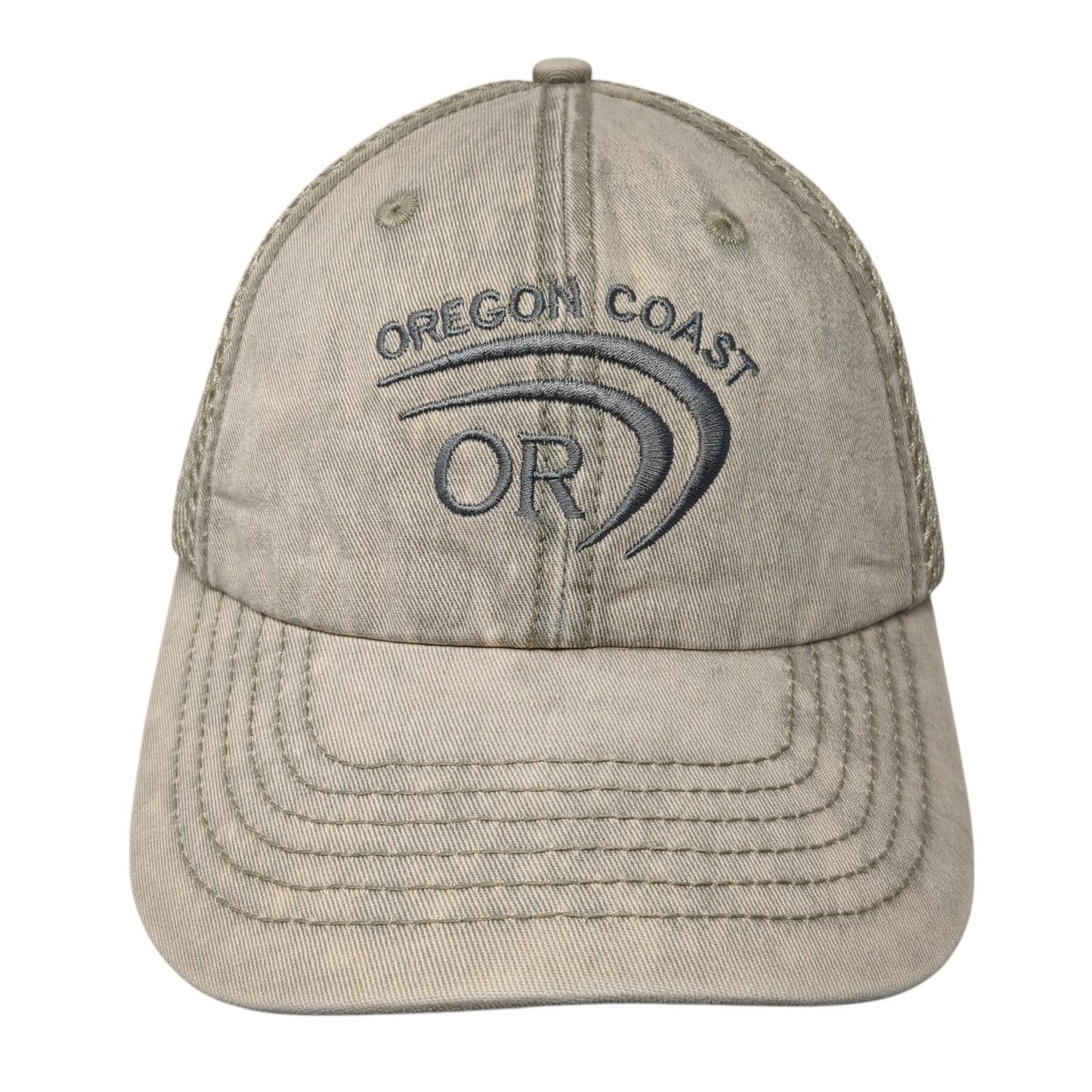 Oregon Coast OR Strapback Baseball Cap Brown OSAdjust able Royal Resortwear