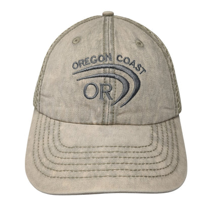 Oregon Coast OR Strapback Baseball Cap Brown OSAdjust able Royal Resortwear