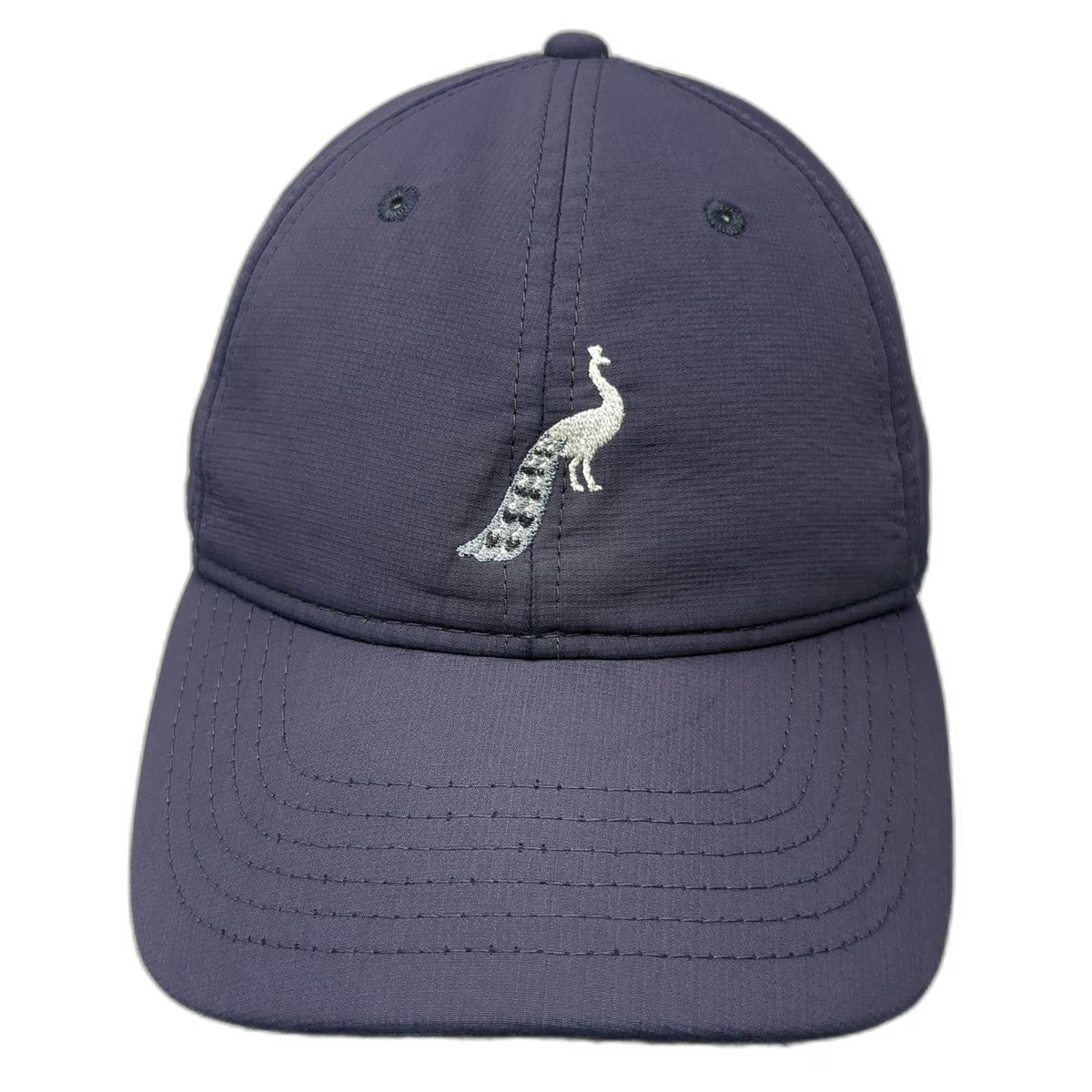 TaylorMade Baseball Cap Blue One Size Peacock Embroidered Strapback Hat