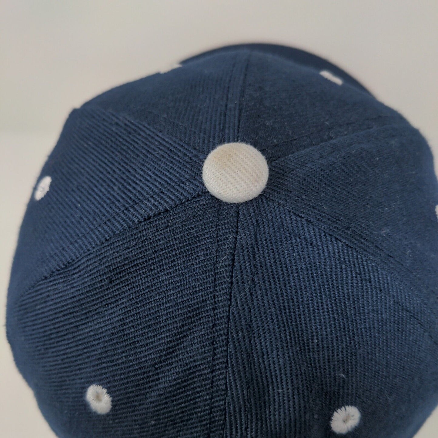Mississippi Braves Strapback Hat Blue Embroidered Logo Minor Leagues MLB
