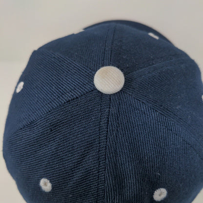 Mississippi Braves Strapback Hat Blue Embroidered Logo Minor Leagues MLB