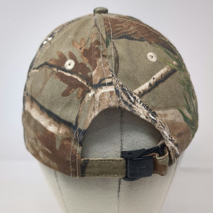 Kati Baseball Cap Brown Green One Size Realtree Camo Ribbon Skirt Slideback hat