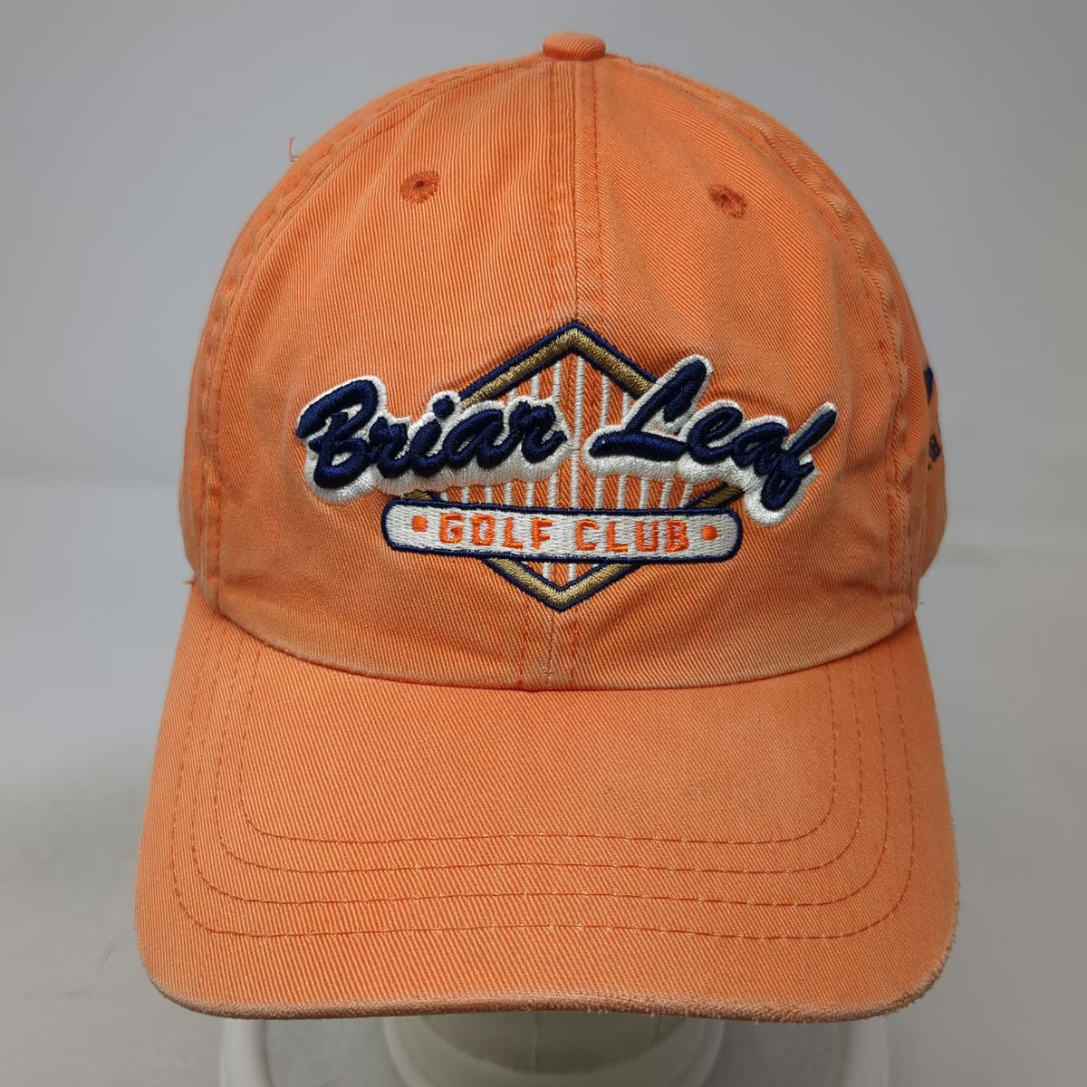 American Dry Goods Baseball Cap Orange OSFM Briar Leaf Golf Club La Porte Hat