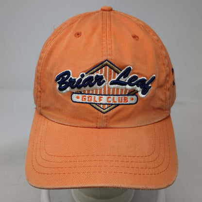 American Dry Goods Baseball Cap Orange OSFM Briar Leaf Golf Club La Porte Hat