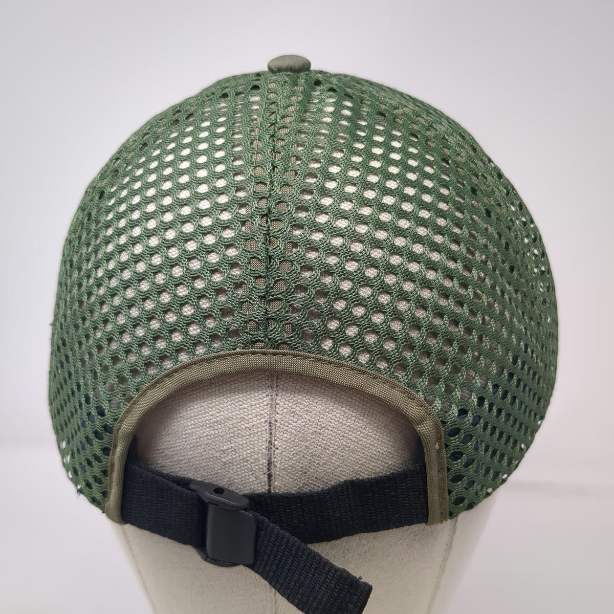 Richardson Baseball Cap Green One Size Brundage Mountain Ski Resort Mesh Hat