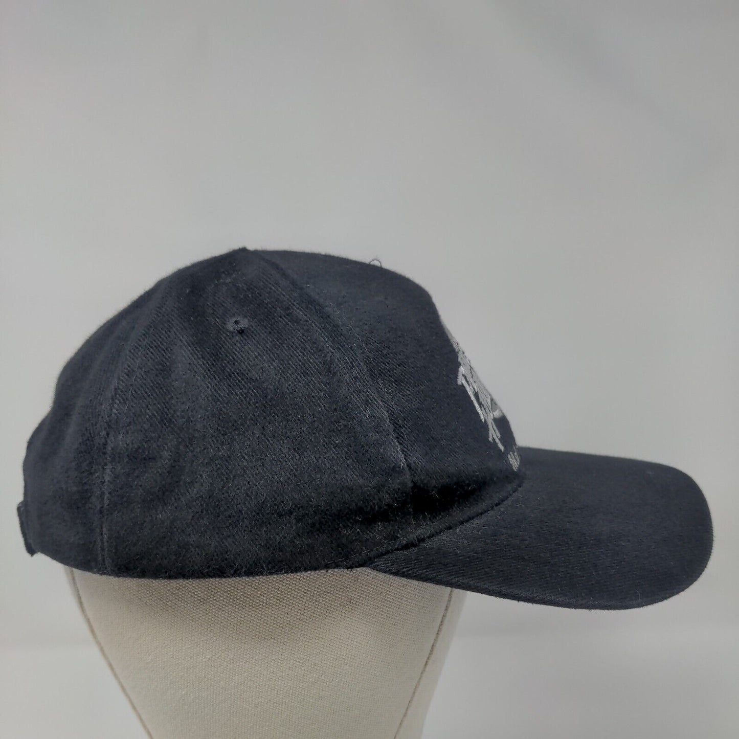 Planet Hollywood Mall of America Strapback Hat Black OSFA Adjustable Cotton