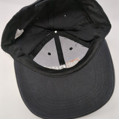 The Home Depot Pro Strapback Hat Black One Size Adjustable Embroidered BDA
