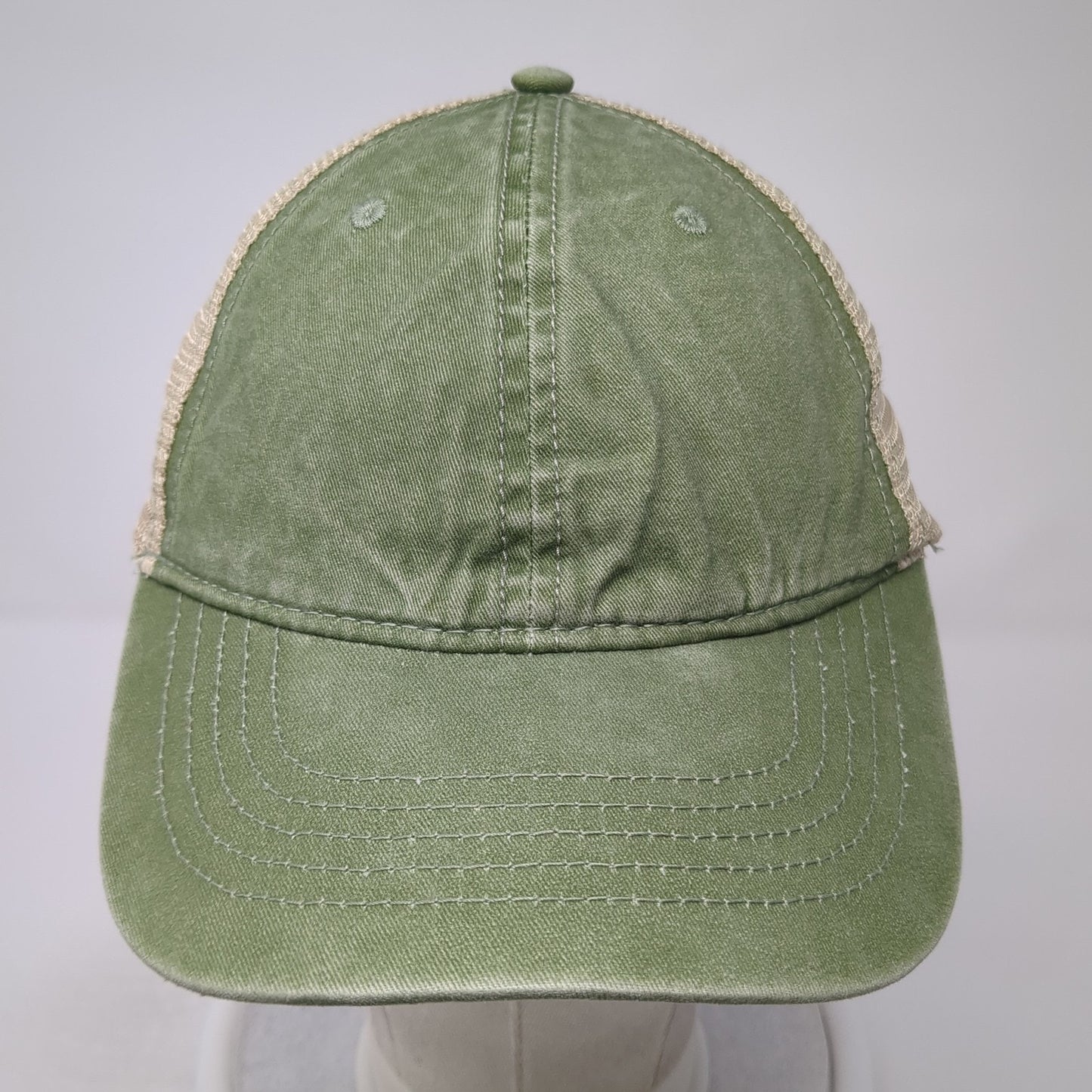 Unbranded Slideback Trucker Hat Terrace Green One Size Mesh Back Blank