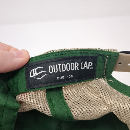 I Pee Outside Snapback Trucker Hat Green One Size Mesh Back Outdoor Cap