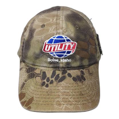 Outdoor Cap Baseball Cap Brown One Size Kryptek Camo Utility Boise Idaho Hat