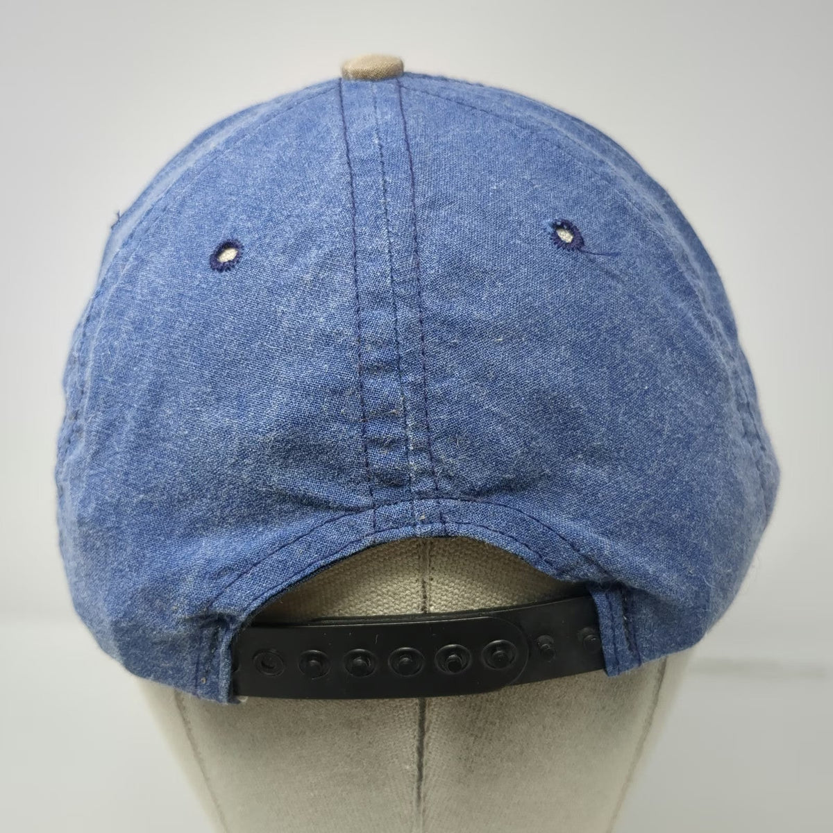 Towntalk Snapback Hat Blue OSFM Two Tone Grand Bahama Island Scuba Diving USA
