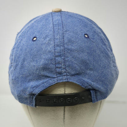 Towntalk Snapback Hat Blue OSFM Two Tone Grand Bahama Island Scuba Diving USA