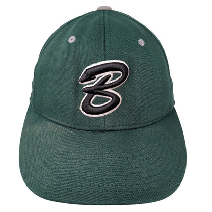 Richardson Pulse Fitted Hat Green XS-S Embroidered Letter B 6 Panel