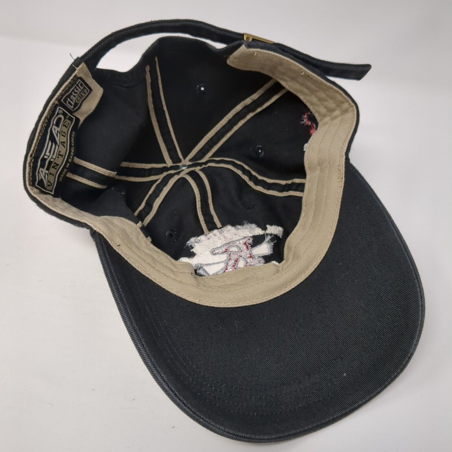 Property of Kaanapali GC Maui Slideback Hat Black One Size Ahead Vintage