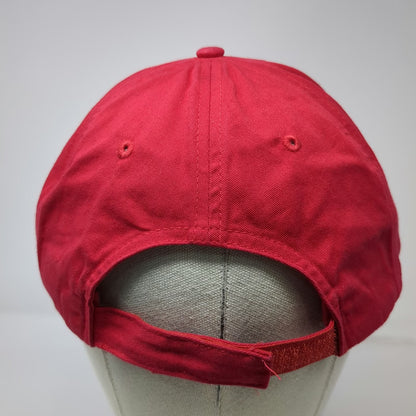 Hit Wayne Sanderson Farms 5 Panel Red Hat One Size Strapback Cotton Chicken Logo
