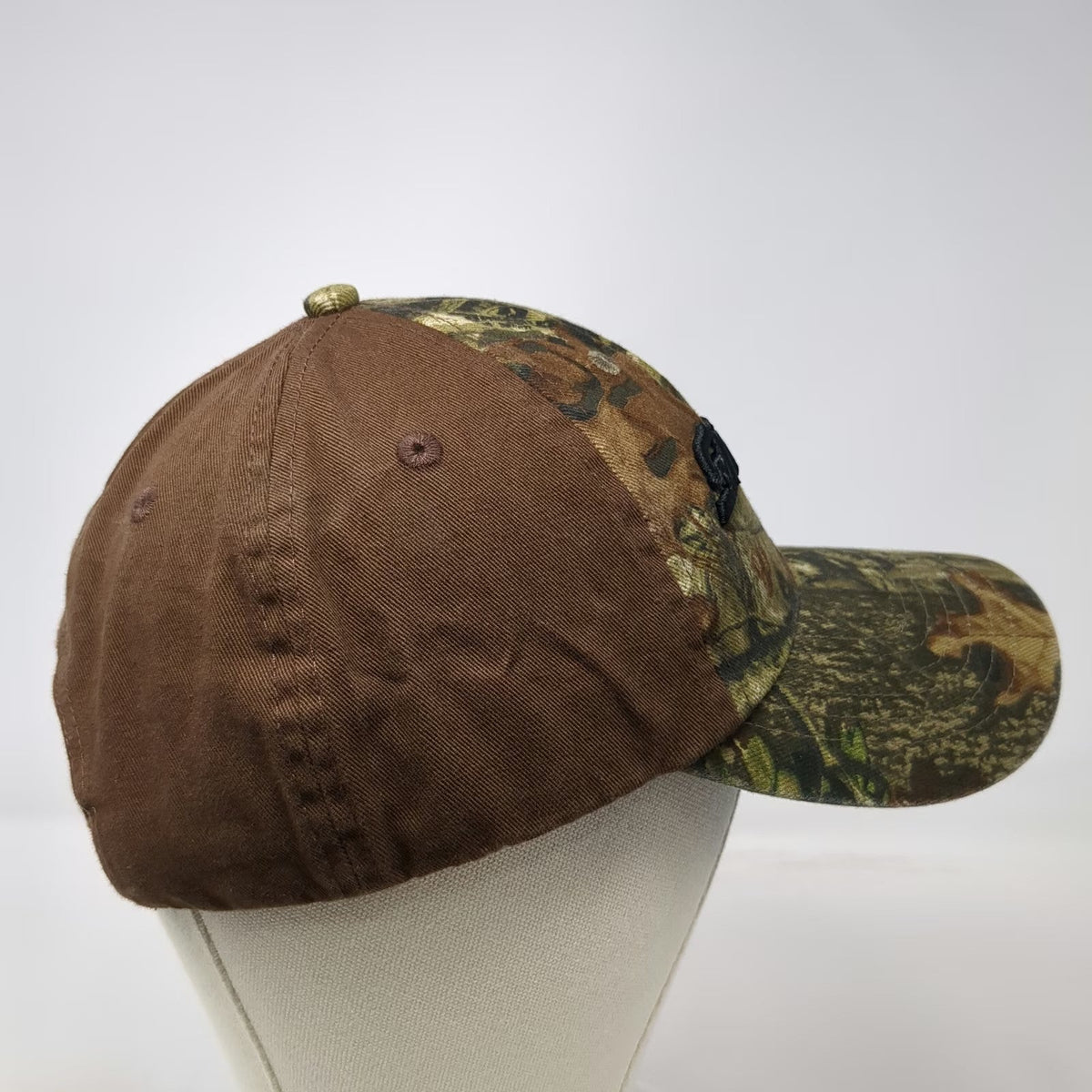 K-Products Baseball Cap Brown Camo One Size Snap-on Tools Slideback Mechanic Hat