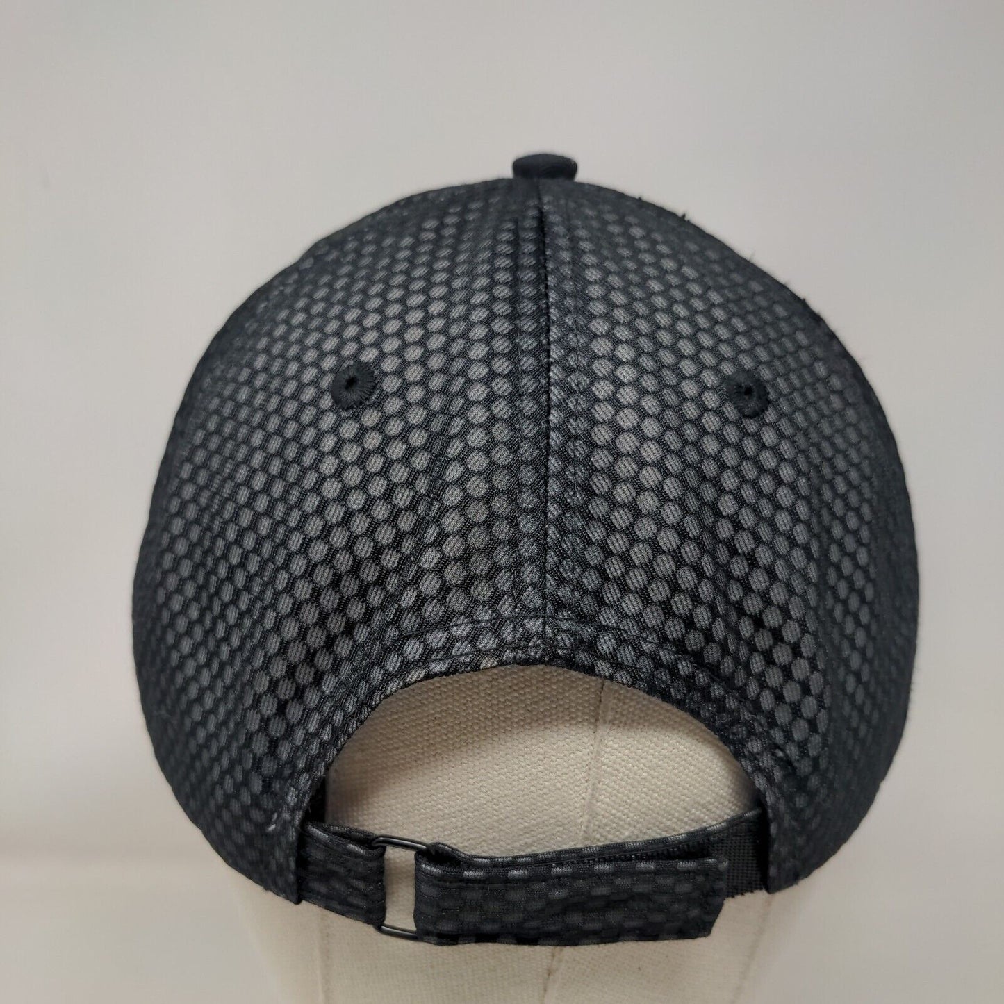 PDQ Chicken Strapback Hat Black One Size Embroidered Port Authority