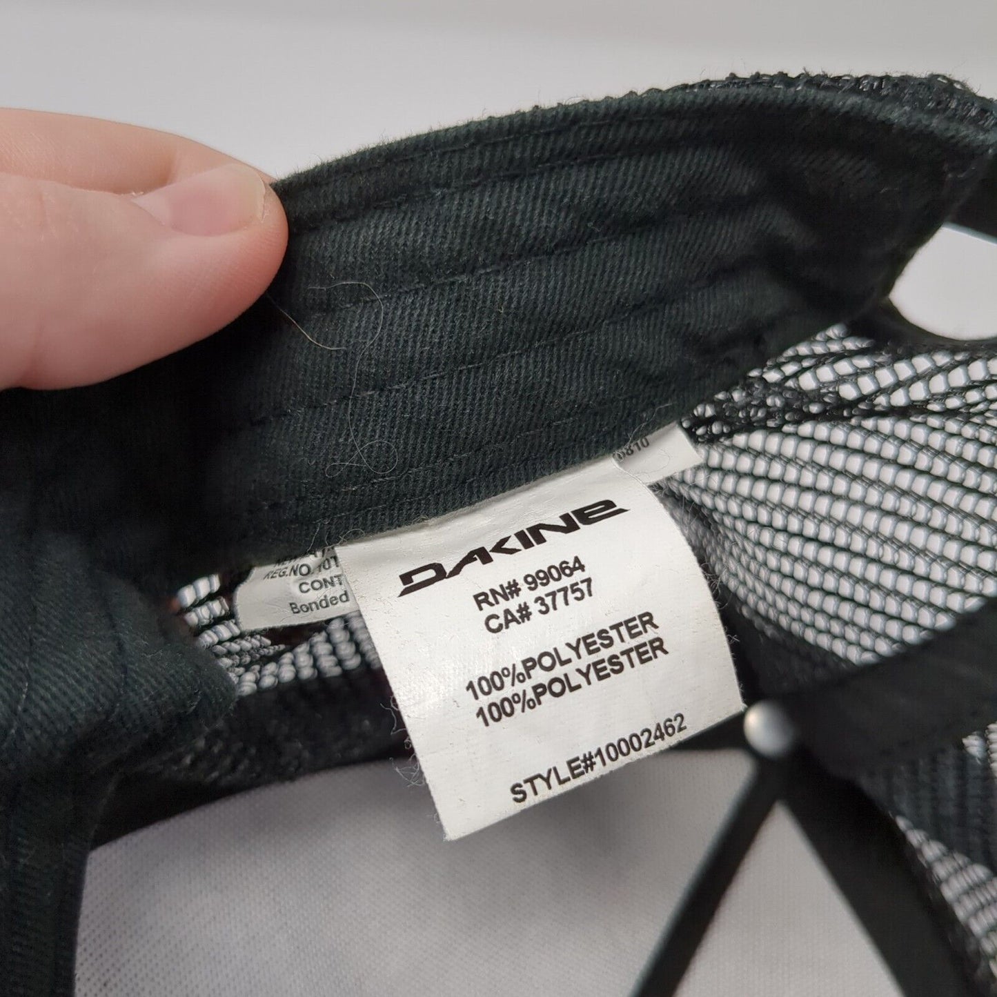 DAKINE Est 1979 Snapback Trucker Hat Multicolor OS Adjustable Mesh Back Rope