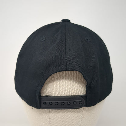 Diamond Snapback Hat Black One Size Adjustable 6 Panel Sole Addiction