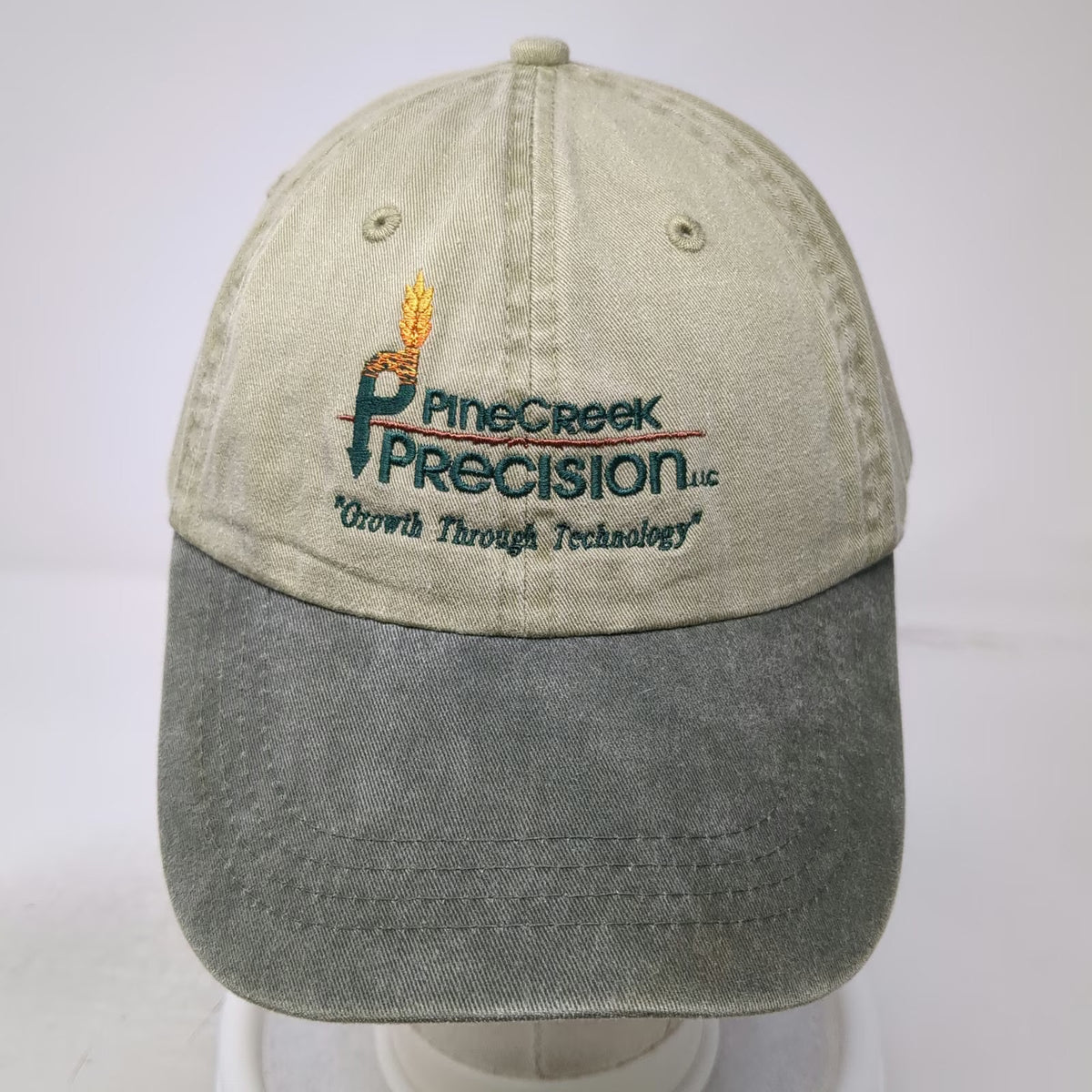 Port & Company Baseball Cap Green One Size PineCreek Precision LLC Two Tone Hat