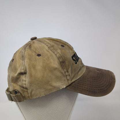 Steiner Slideback Baseball Cap Brown One Size Adjustable Embroidered Outdoor Cap