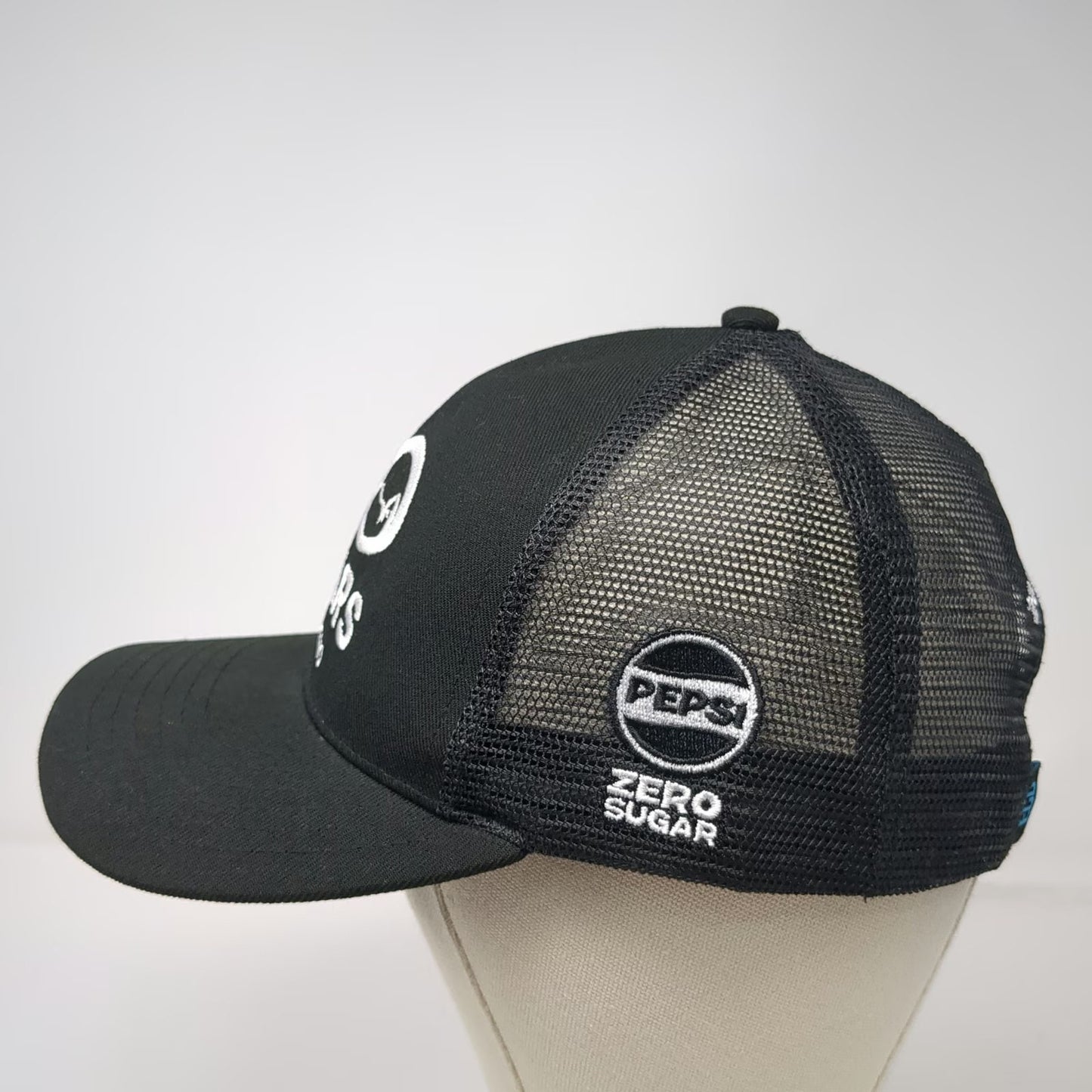 Vail Resorts Trucker Hat Black One Size Okemo 70 Years Staff Pepsi Vermont Logo