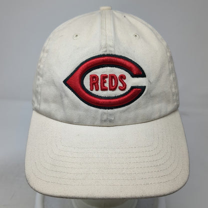 '47 Cincinnati Reds MLB Baseball Cap Beige One Size Cooperstown Slideback Hat