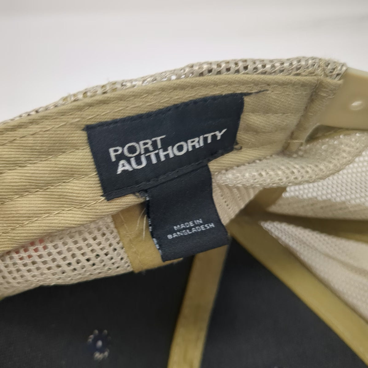 Port Authority Trucker Hat Blue One Size CJ Precision Machine Mesh Snapback