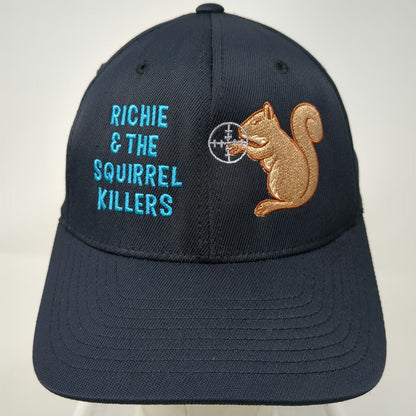 Sport-Tek Baseball Cap Blue M Flexfit Richie & The Squirrel Killers Graphic Hat
